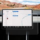 SUMK Matte Model Y Model 3 Screen Protector Matte, 9H Model 3 Model Y Center Control Touchscreen Car Navigation Touch Screen