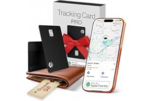 SPOTMINDERS. SPOTMINDERS Apple MFi Certified Credit Card Wallet Tracker PRO (iOS Only) Works with Apple Find My Tracking Card for Wallet Rechargeable Tag IP68 0.07in Slim iPhone Item Finder for Luggage Tags Purse