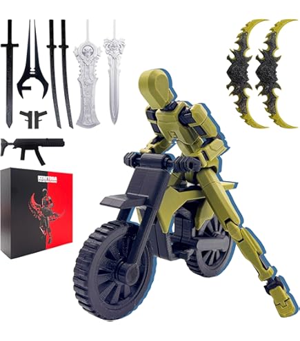 Amazon.com: KERITOBA Assembly Completed T13 Action Figure Set