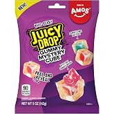 Juicy Drop Mystery Gummy Candy Cubes Wild Berry Flavor 5oz | Peelable Strawberry Gummy Cube Mystery Animal Inside Interactive 2-in-1 Treat Gifts for Kids Parties