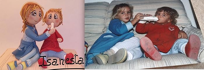 muñecos porcelana fria personalizados