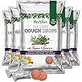 HERBION Naturals Ivy Leaf Cough Drops with Thyme & Licorice, Natural Honey Lemon Flavor, Dietary Supplement, Soothes Cough, for Adults and Children Over 6 Years, 25 Drops, Pack of 5