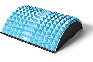 Kanjo FSA HSA Eligible Acupressure Back Pain Relief Pillow | Seat Cushion for Lower Back Lumbar Support & Back Stretcher for Lower Back Pain Relief | Also Helps Relieve Spinal & Tailbone Pain