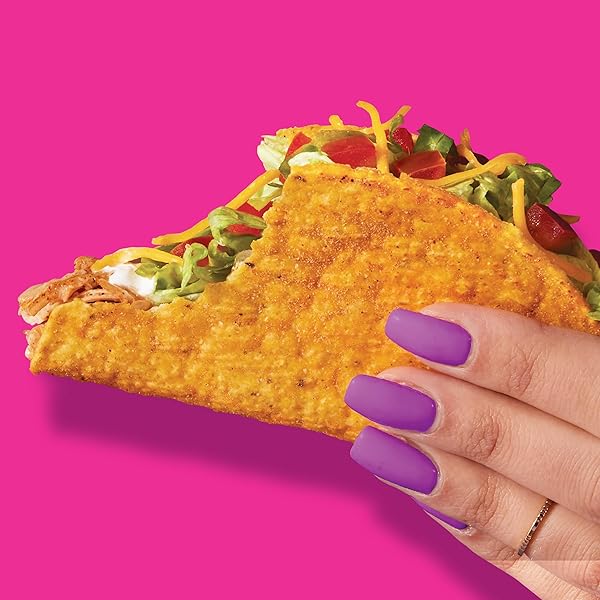 TACO BELL MILD SEASONED FLAVOR CRUNCHY TACO SHELLS, 12 CT, 4.8 OZ BOX