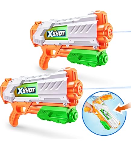 Nerf Supersoaker Clip-System Nachfüllpack – Wassermunition Zum Anclipsen Am Gürtel, Kompatibel Mit Thunderstorm & Tornado Strike