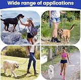 HAPPY HACHI 3m/10ft Dog Training Lead Nylon Leash 360° Clip Soft Handle Blue view 7