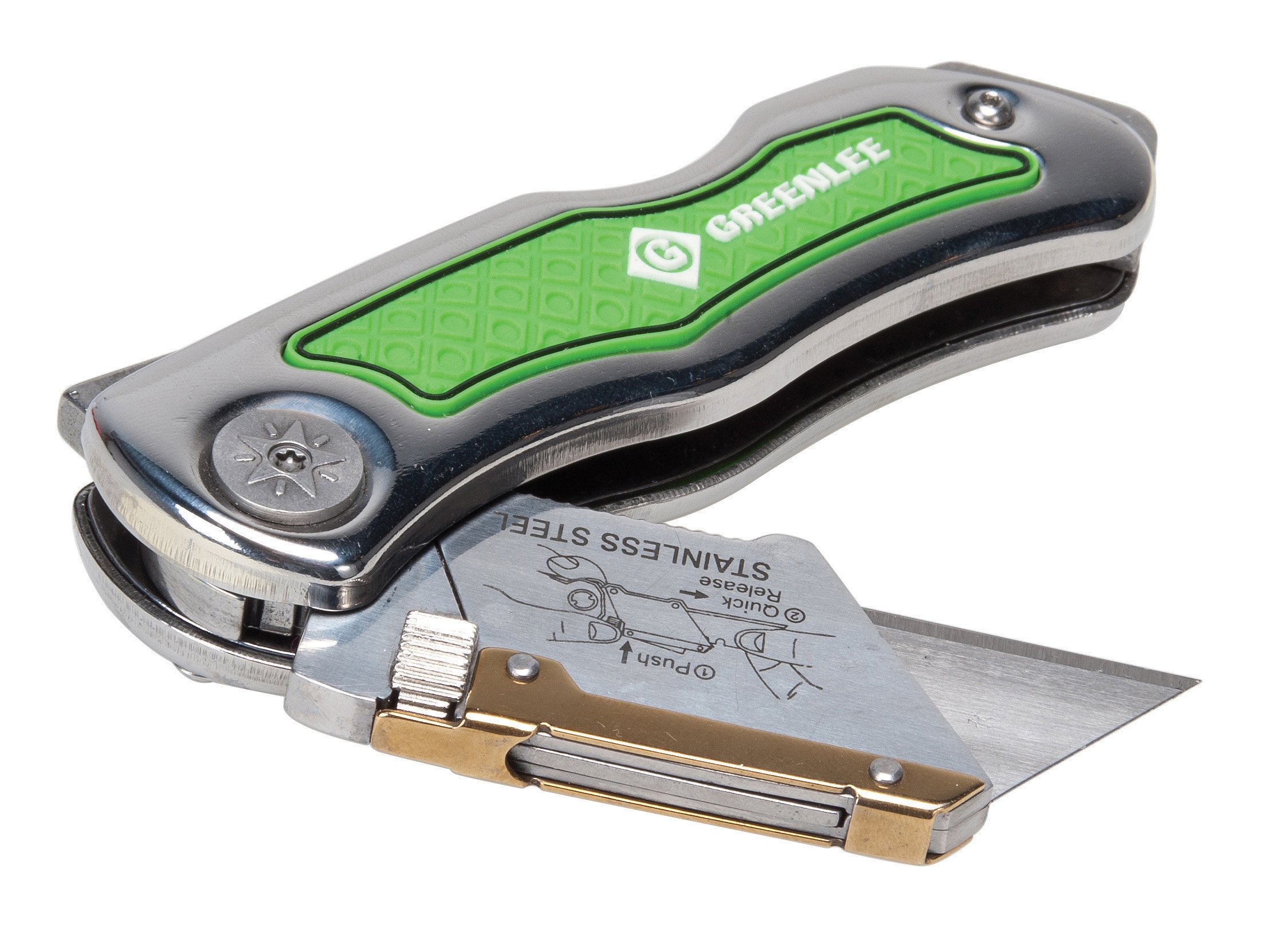 Greenlee 065222 Folding Utility Knife 783310000419 eBay
