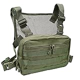 abcGoodefg Tactical Chest Rig Molle Radio Chest