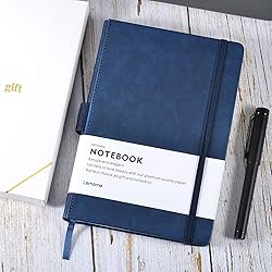 Thick Classic Notebook with Pen Loop - A5 College