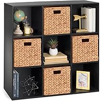 Amazon.com: 9 Cube Storage Organizer Rack,Bookcase Closet Storage ...