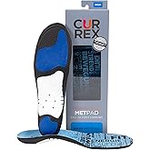 CURREX MetPad Insoles for Everyday Relief & Support – Arch Support Shoe Inserts w/Metatarsal Pads to Help Reduce Foot & Heel Pain While Walking & at Work – for Men & Women – High Arch, XXL