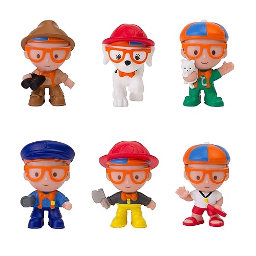 Blippi Mini Heroes Squishables Mystery Pack 2” Character Toy
