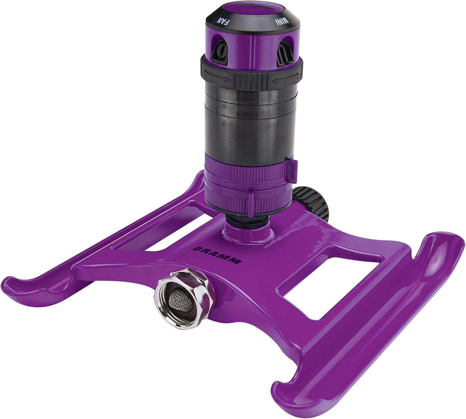 Dramm 15093 Gear Drive Sprinkler, Yellow : Garden & Outdoor