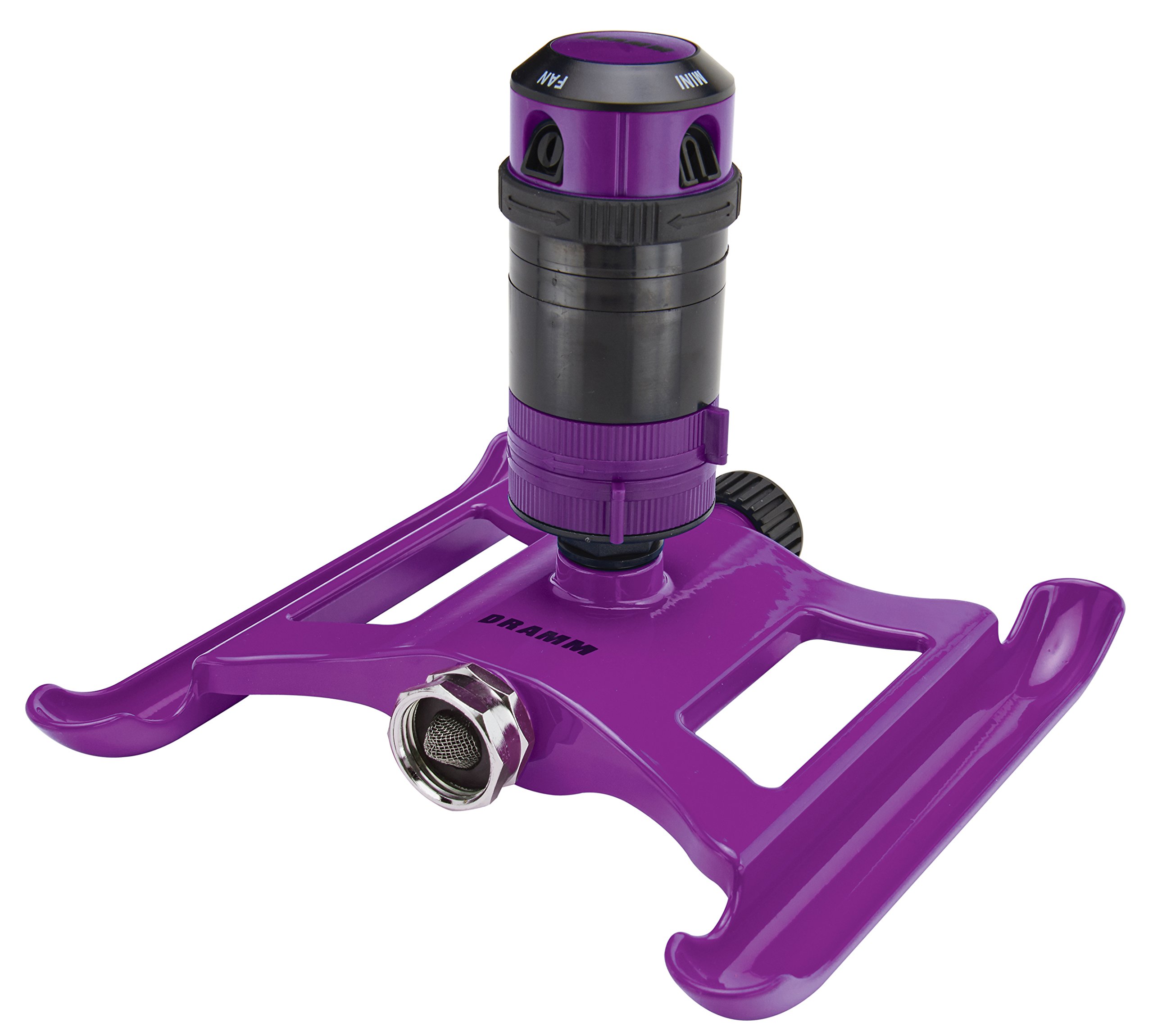 DRAMM ColorStorm 4-Pattern Gear Drive Sprinkler, Berry