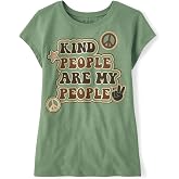 The Children's Place Girls Short Sleeve Graphic T- Shirt
