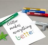 Kores Glitter Glue Pens 10.5ml Pack of 5 view 4