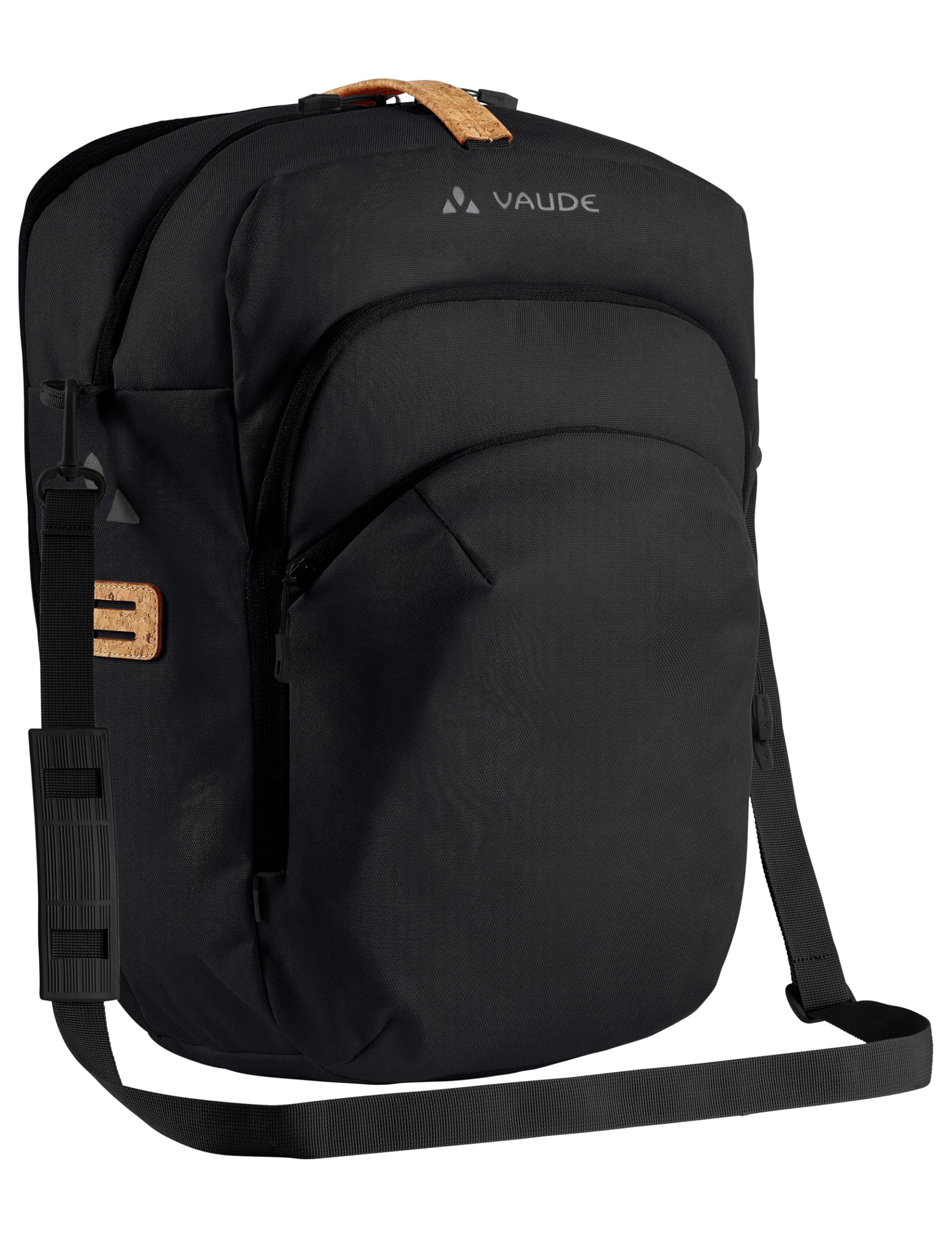 VAUDE Eback Single Pannier - Black, One Size