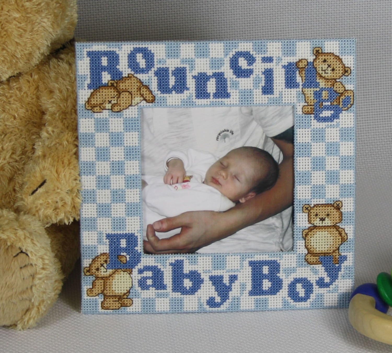 Framecraft Bouncing Baby Boy Stitch A Frame