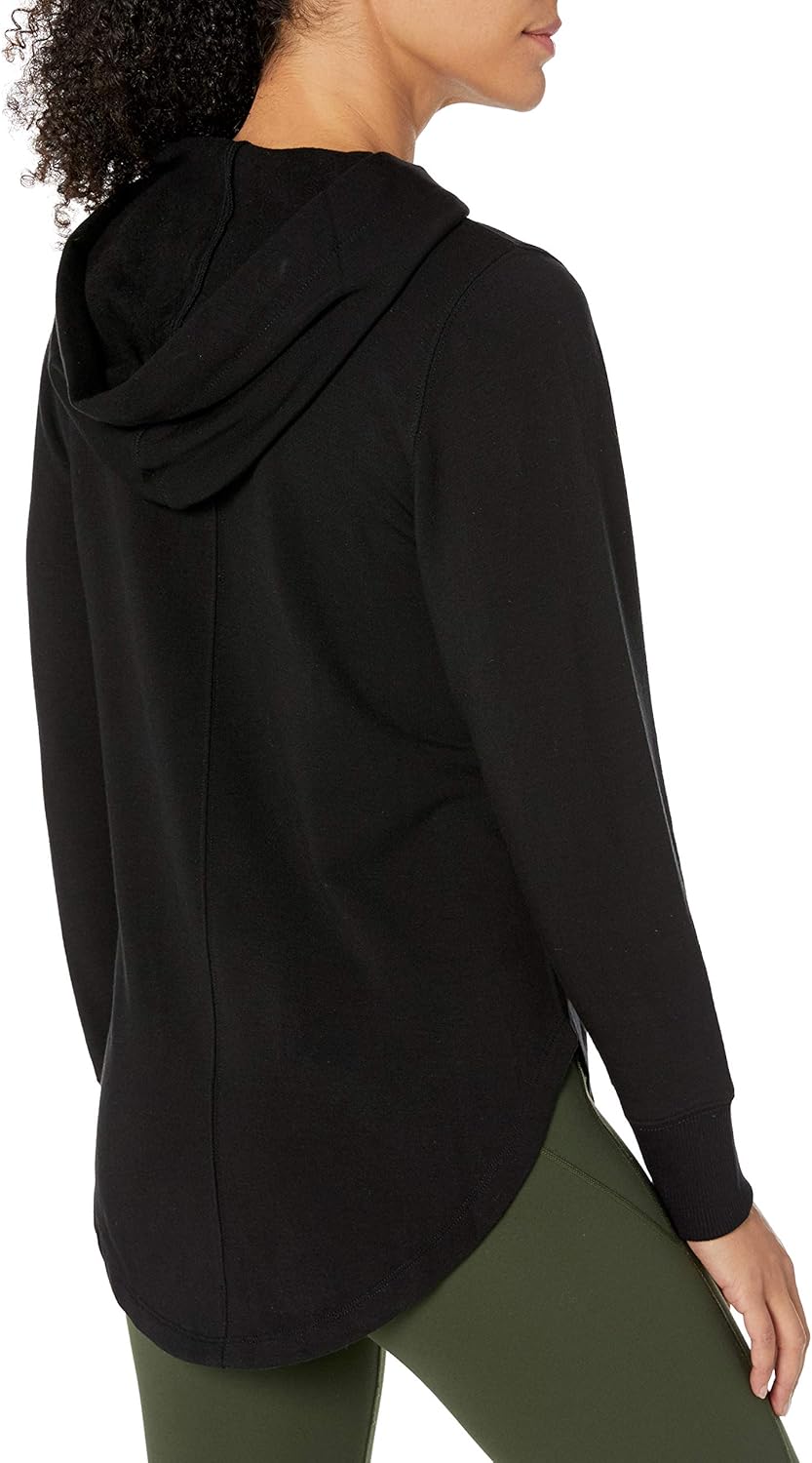  Brand - Core 10 Women's (XS-3X)Cloud Soft Yoga Fleece Hoodie Sweatshirt: Clothing