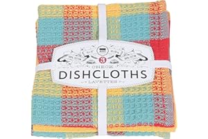 Now Designs Check Dishcloth Set, Lemon, 3 CT