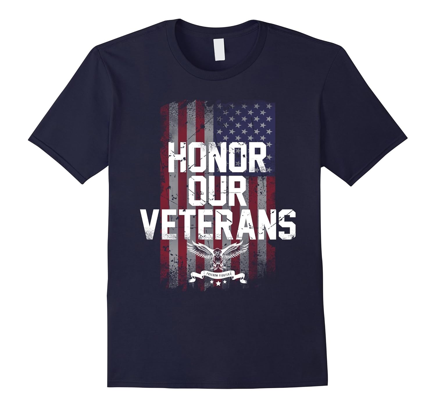 Honor Our Vets Happy Veterans Day Fallen Soldiers T-Shirt-Rose