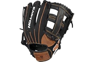 Easton Prime Slowpitch Softball Glove, 12.5", RHT, Softball Deep Pocket Design, Single Post Web, PSP125