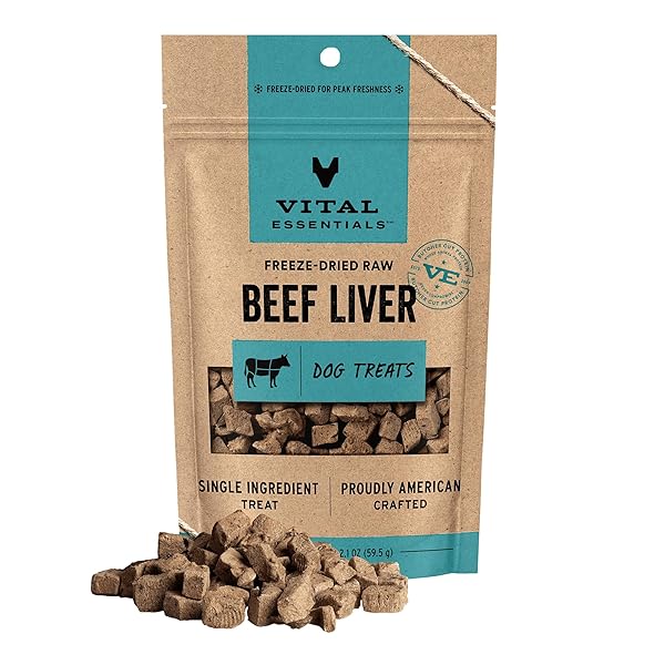 VITAL ESSENTIALS FREEZE DRIED DOG TREATS | BEEF...
