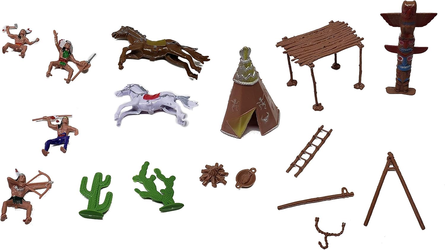 american indian action figures