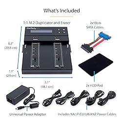 StarTech.com Standalone Dual Bay M.2 SATA/NVMe