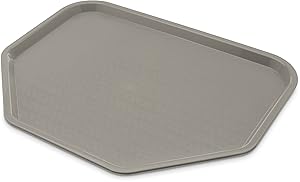 Carlisle CT1713TR23 Café Trapezoid Plastic Cafeteria/Fast Food Tray, 18