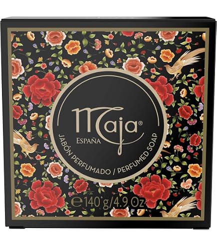 Pack Regalo De 3 Jabones Maja 100g - Aromas Clásico, Plum Blossom Y Aqua Turquesa
