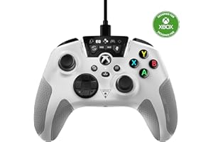 Turtle Beach Recon Wired Controller (White) - Xbox Series X, Xbox One, Windows 10 & 11 PC