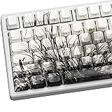 XVX Orchid Shine Through Keycaps, Double Shot PBT