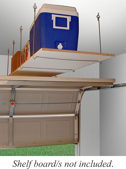 Quick Shelf Hangers Overhead Ceiling Mount Storage Unit