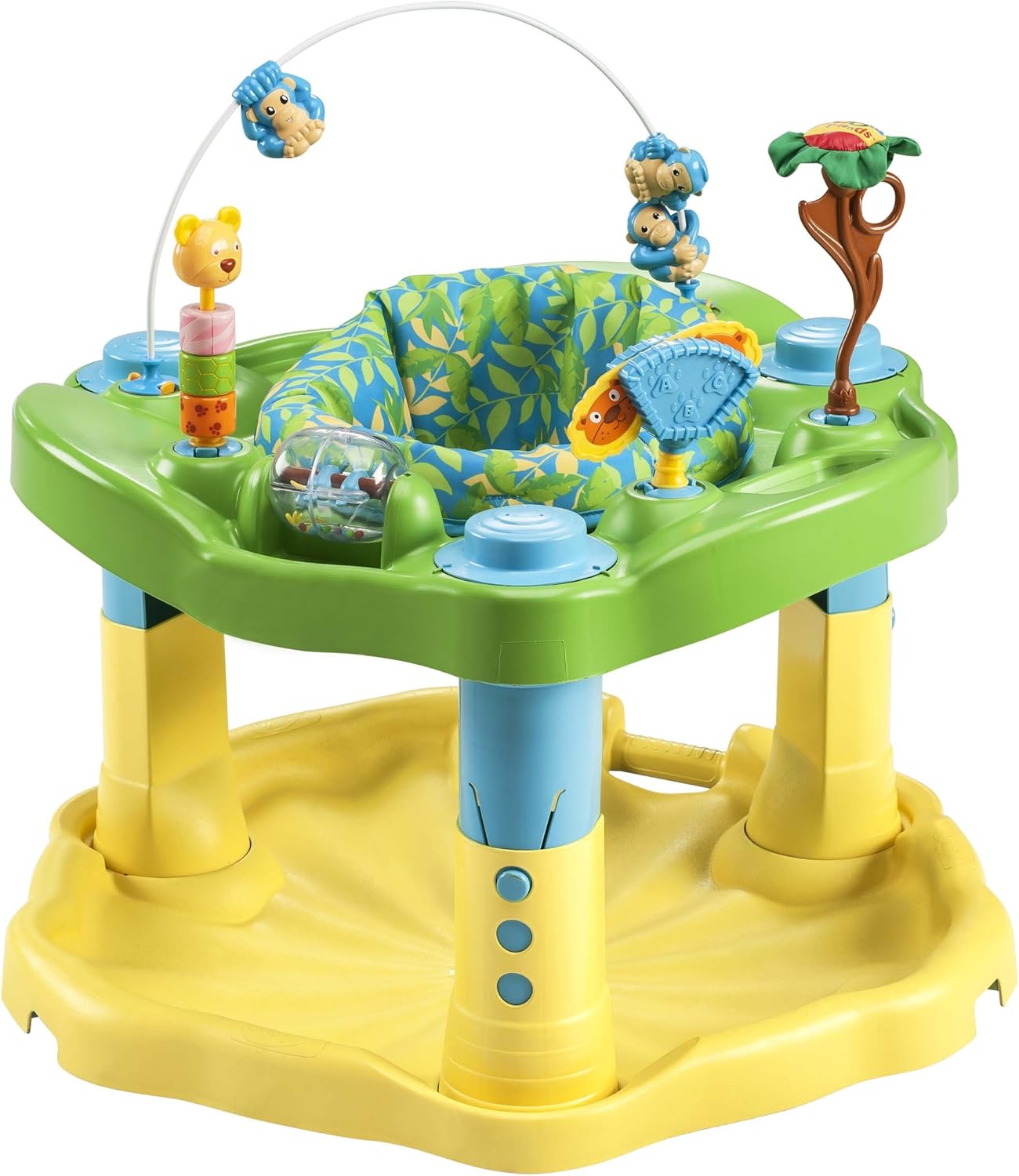 Evenflo ExerSaucer Bounce and Learn Activity Centre Zoo Friends Amazon
