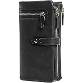 Lavalen Purses for Women Genuine Soft Leather Wallet – Leather Wallet for Women – Handmade Ladies Purse with RFID Wallet – Thoughtful Valentine’s Day Gift for Mom, Girlfriend, Daughter, Loved Ones