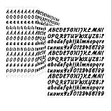 Llewyn 2010 Pieces 10 Sheets Letter Stickers,Self