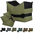 TW TWOD Outdoor Shooting Rest Bags Target Sports Shooting Bench Rest Front & Rear Support SandBag Stand Holders for Gun Rifle