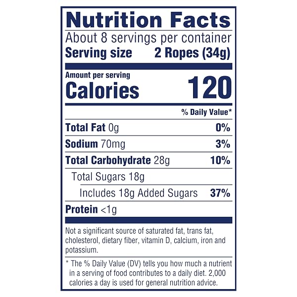 SWEETARTS SOFT & CHEWY ROPES CANDY, TANGY STRAWBERRY FLAVOR, 9 OUNCE POUCH