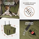 Wuglo Extra Stable Dog Car Seat with Seat Belt up to 18 kg view 6