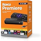 Roku Premiere | HD/4K/HDR Streaming Media Player, Simple Remote and Premium HDMI Cable