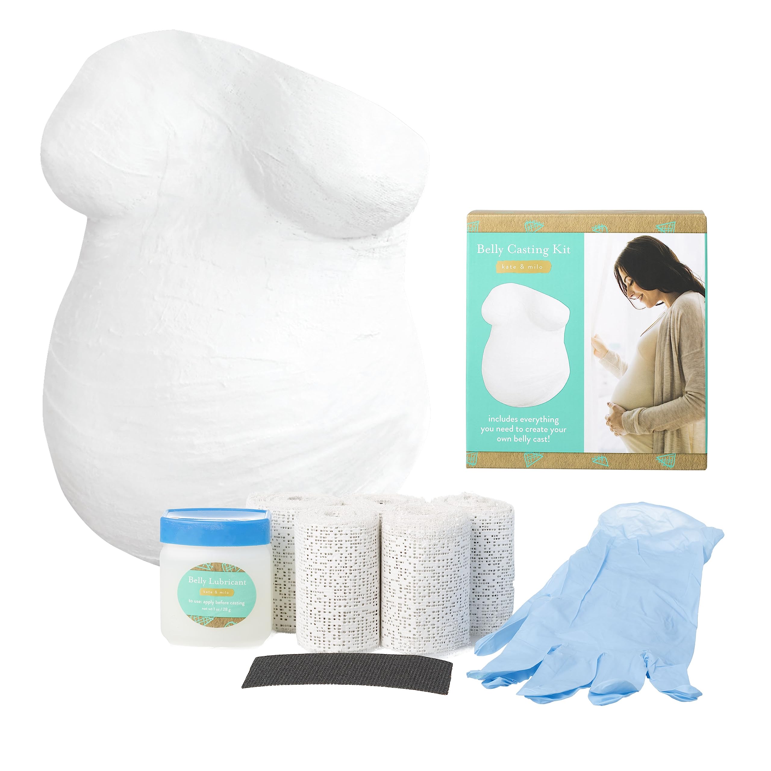 Mua Kate & Milo Belly Casting Kit, Pregnancy Keepsake Making Kit, Easy