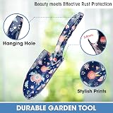 WORKPRO 4 Piece Garden Tools Set Stainless Steel Hand Tools with Ergonomic view 4