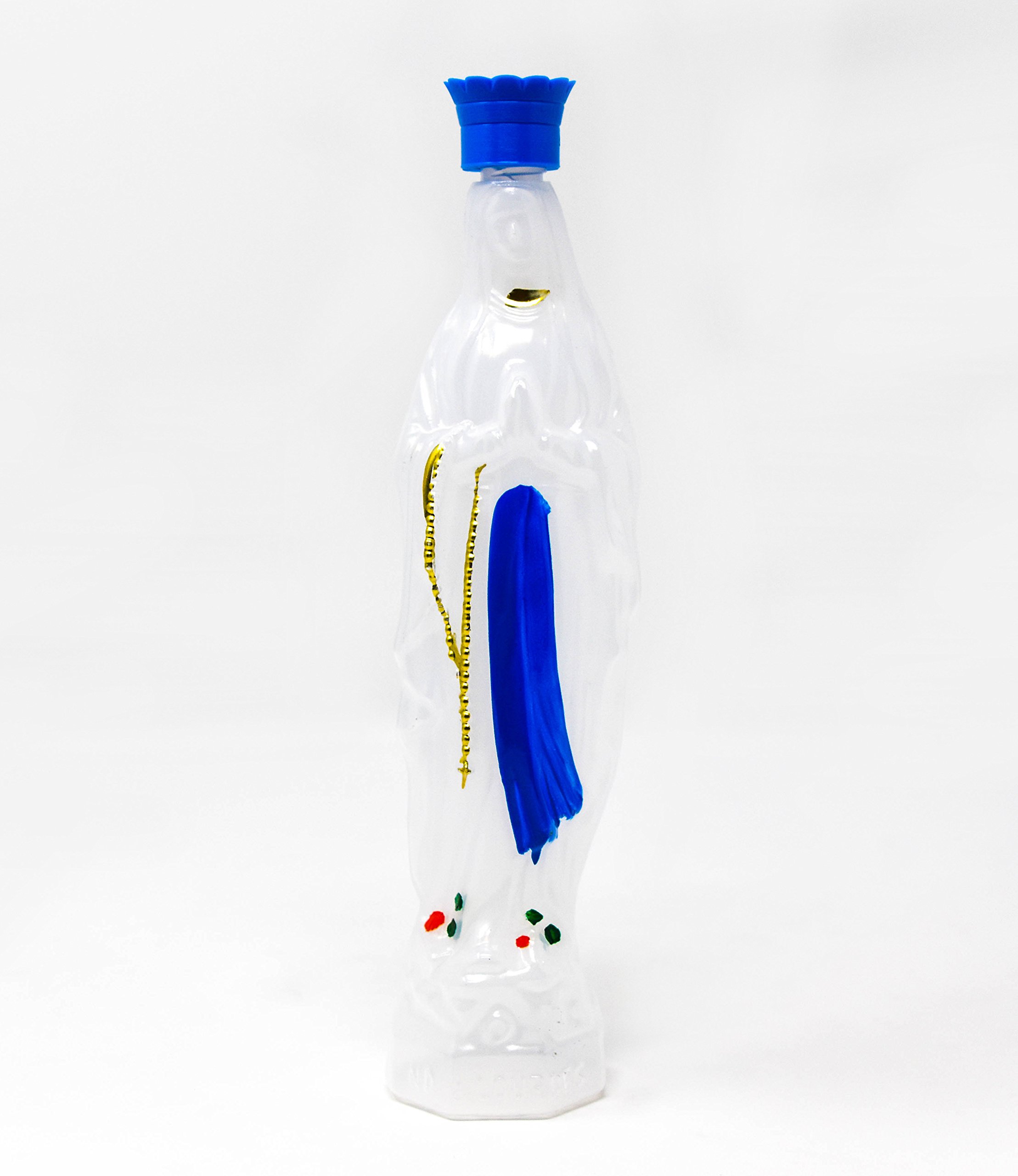 Catholic Gift Shop Large Virgin Mary Plastic Statue Containing Lourdes Holy Water (20cm bottle)