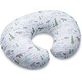 Boppy Original Nursing Pillow and Positioner, North Park, Cotton Blend Fabric with allover fashion