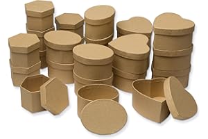 PACON Papier Mache Boxes Classpack