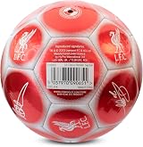 Hy-Pro Liverpool Official Licensed Size 5 Signature Football with Metallic view 7