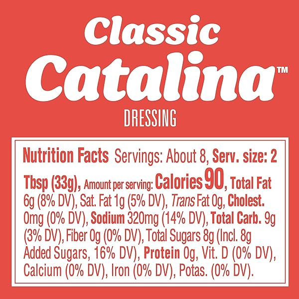 KRAFT CLASSIC CATALINA DRESSING, 8 FL OZ