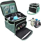 Carry Bag for Bissell SteamShot Steam 39N7V/39N7A Cleaner, Handheld Steam Cleaner attachments, Adjustable Compartments Large 