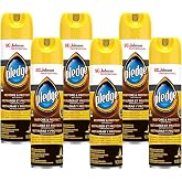 SC Johnson Professional Pledge Revive It Moisturizing Oil, 14.2 oz, 6 Pack | Revitalizes Surfaces, Conditions sealed wood, leather and laminate while it dusts and lifts smears, 14.2 fl oz aerosol cans